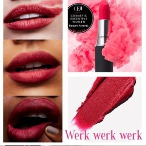 MAC powder kiss lipstick NIB werk werk werk